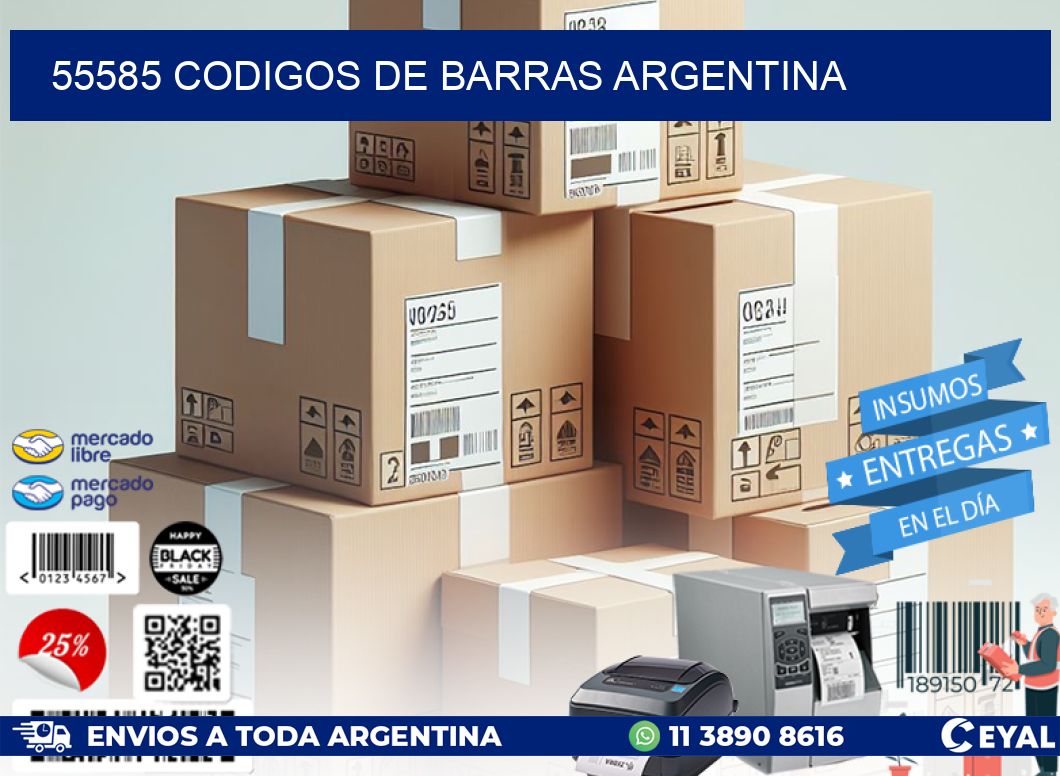 55585 CODIGOS DE BARRAS ARGENTINA