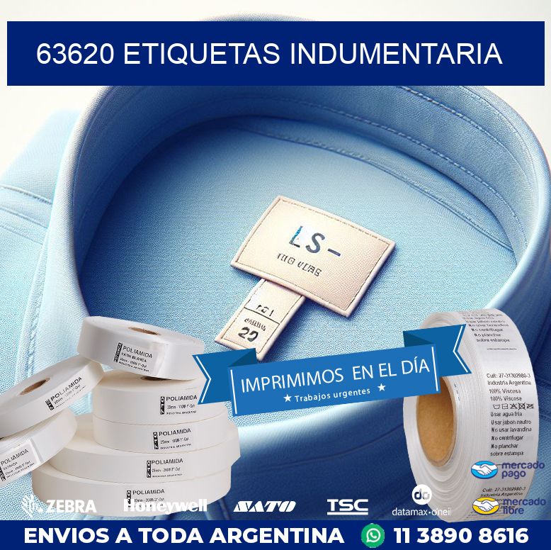 63620 ETIQUETAS INDUMENTARIA