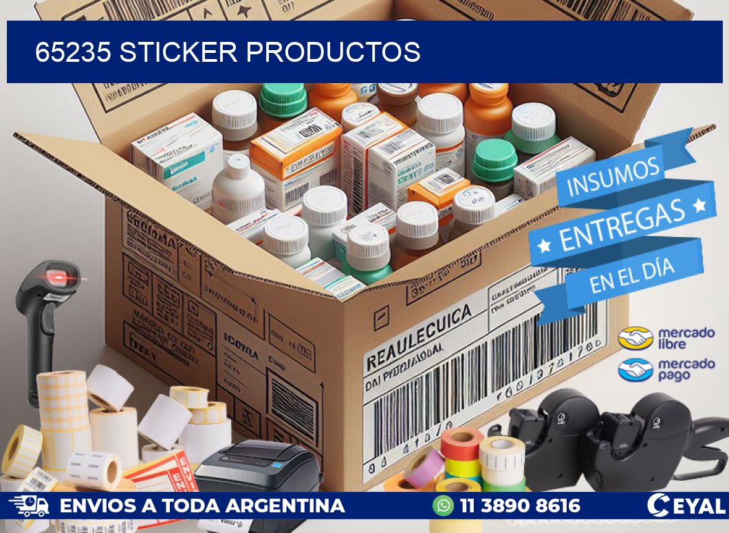 65235 STICKER PRODUCTOS