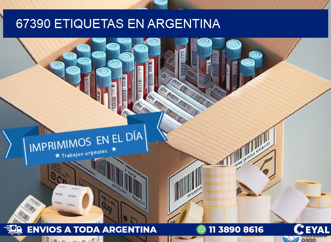 67390 etiquetas en argentina