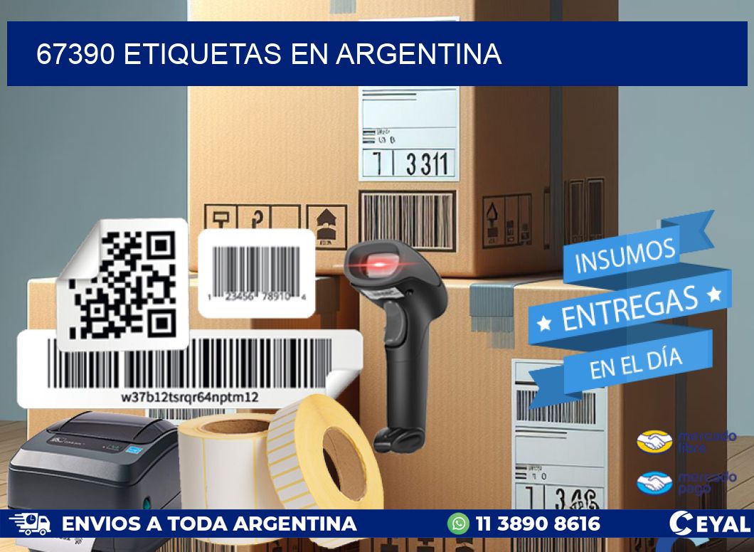 67390 etiquetas en argentina