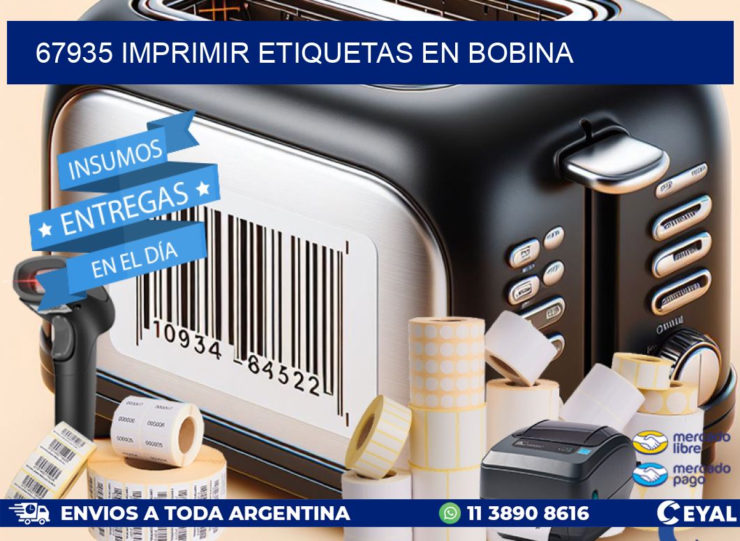 67935 imprimir etiquetas en bobina