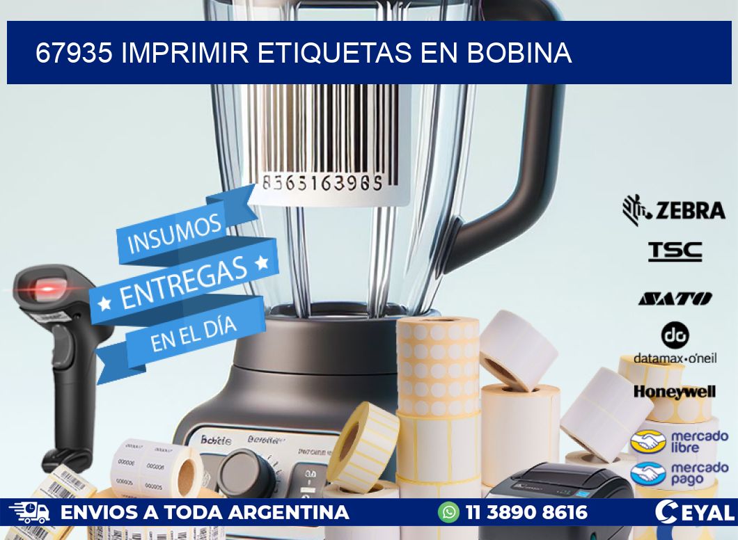 67935 imprimir etiquetas en bobina