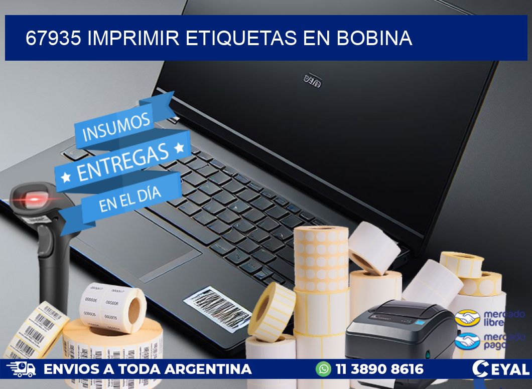 67935 imprimir etiquetas en bobina