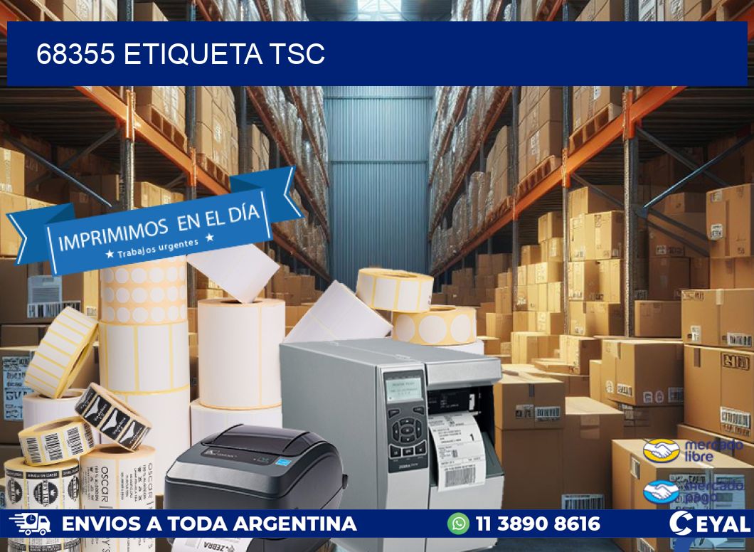 68355 etiqueta tsc