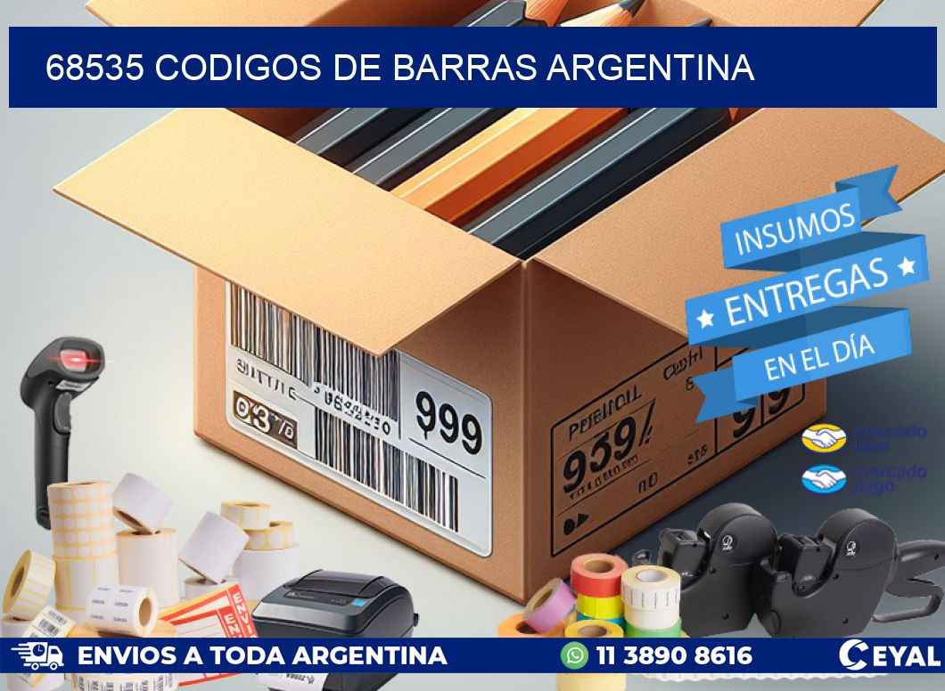 68535 CODIGOS DE BARRAS ARGENTINA