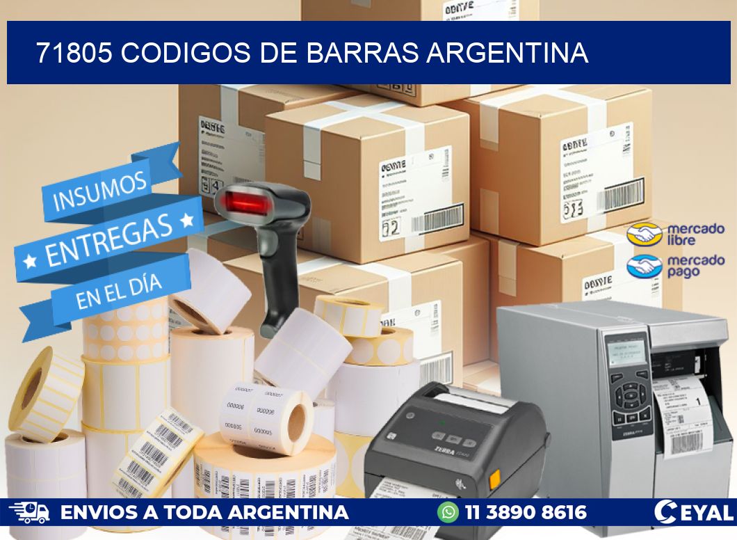 71805 CODIGOS DE BARRAS ARGENTINA