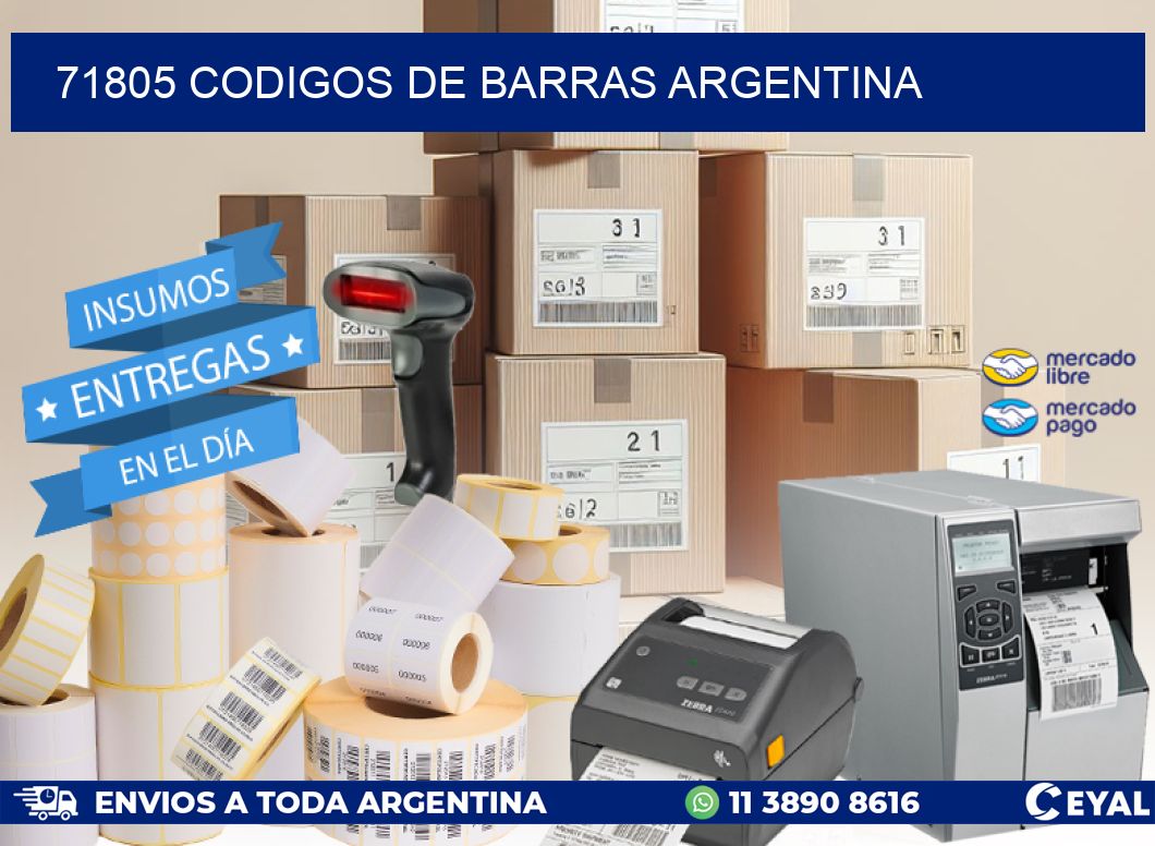 71805 CODIGOS DE BARRAS ARGENTINA