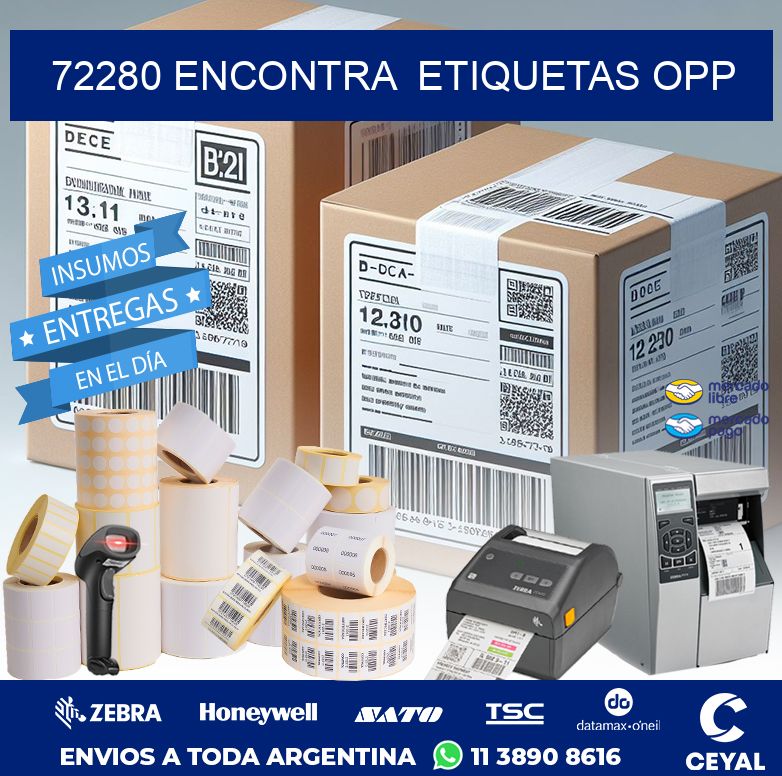 72280 ENCONTRA  ETIQUETAS OPP
