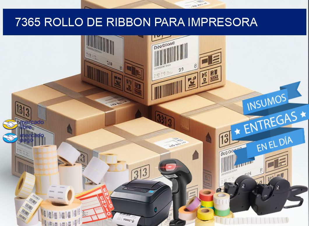 7365 ROLLO DE RIBBON PARA IMPRESORA