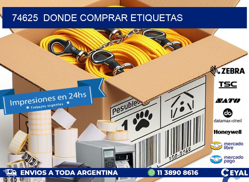 74625  donde comprar etiquetas