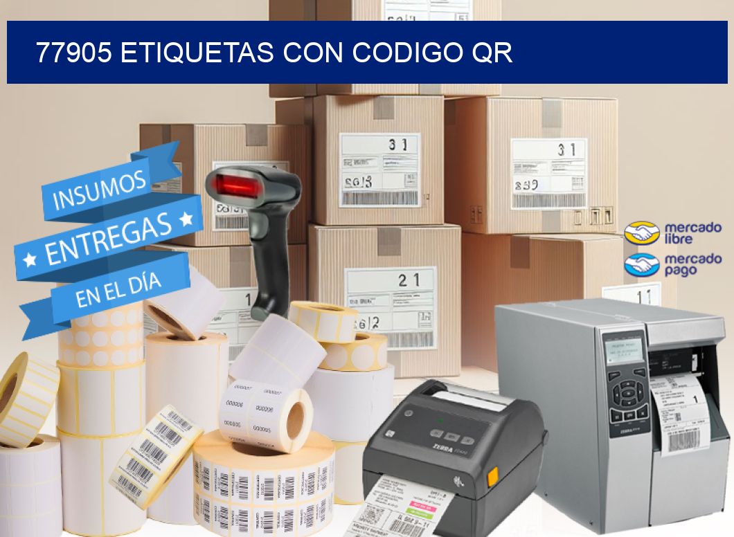 77905 ETIQUETAS CON CODIGO QR