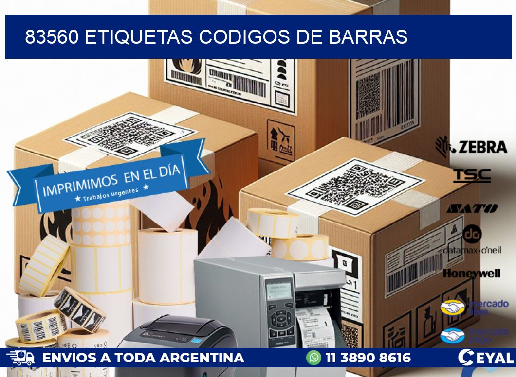 83560 etiquetas codigos de barras