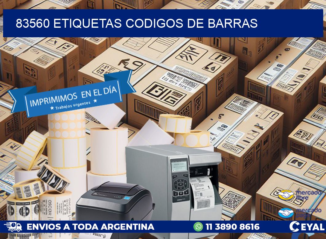 83560 etiquetas codigos de barras