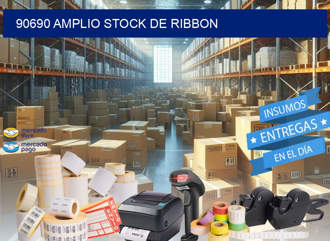 90690 AMPLIO STOCK DE RIBBON