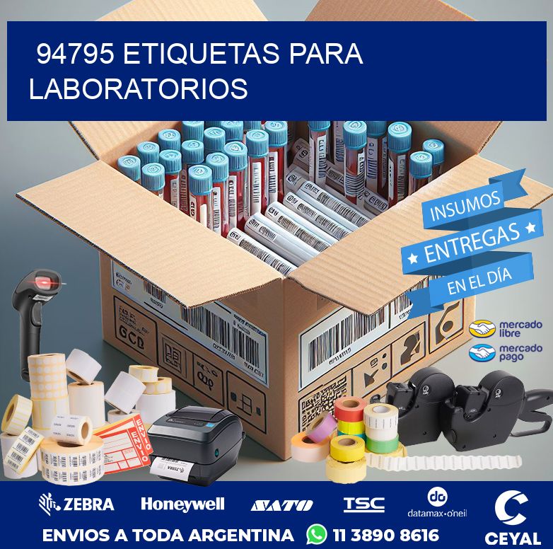 94795 ETIQUETAS PARA LABORATORIOS