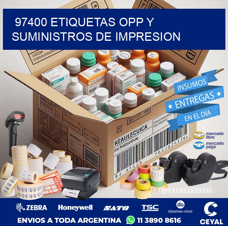 97400 ETIQUETAS OPP Y SUMINISTROS DE IMPRESION