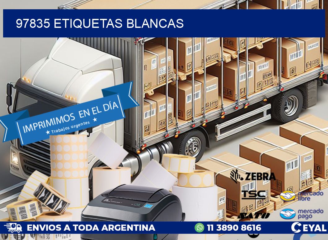 97835 ETIQUETAS BLANCAS