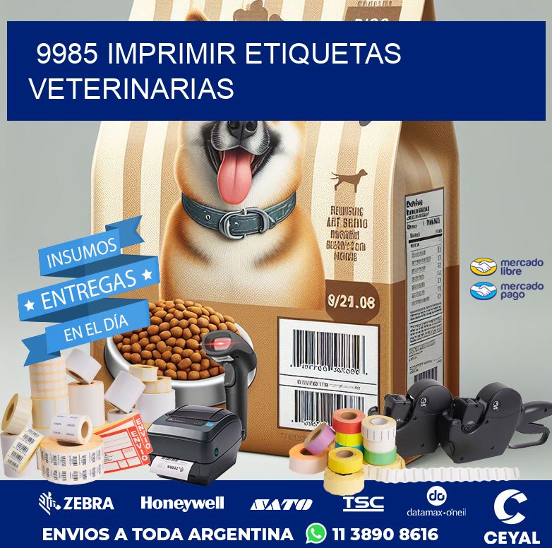 9985 IMPRIMIR ETIQUETAS VETERINARIAS