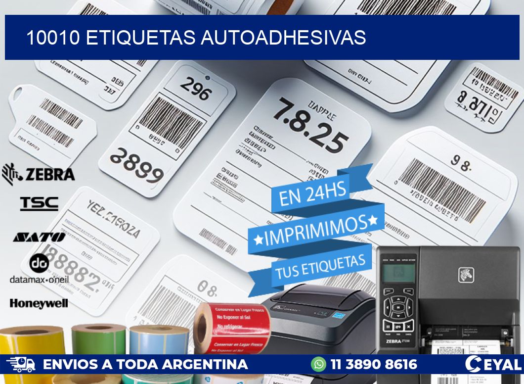10010 ETIQUETAS AUTOADHESIVAS