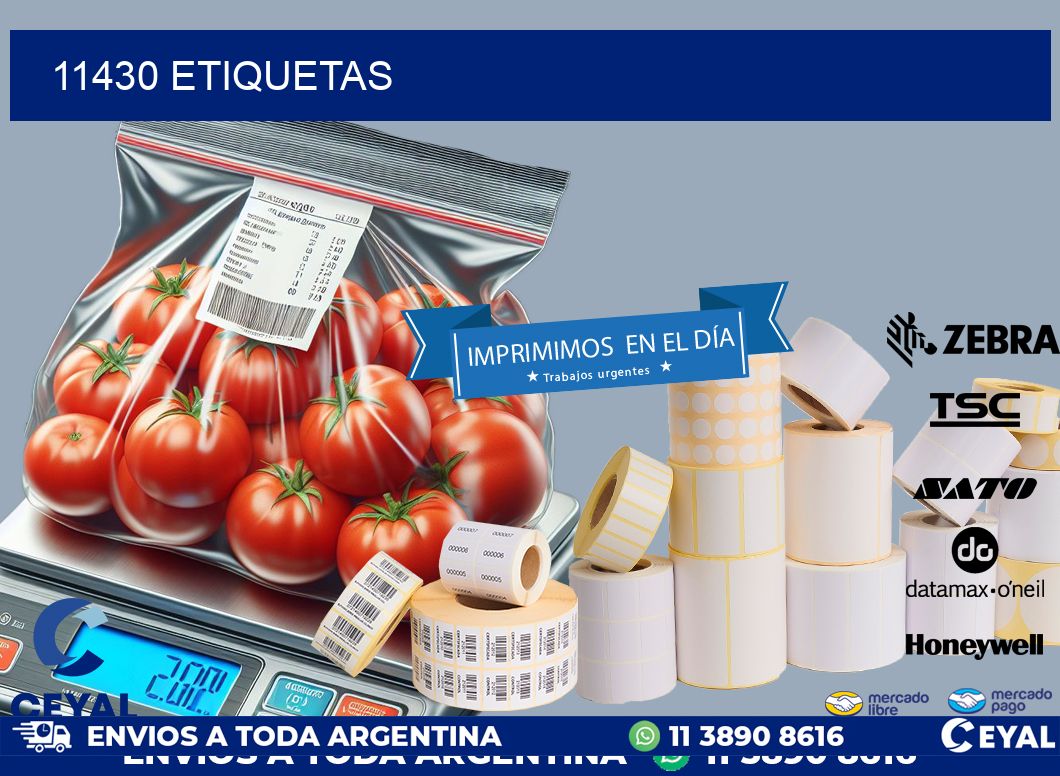 11430 ETIQUETAS