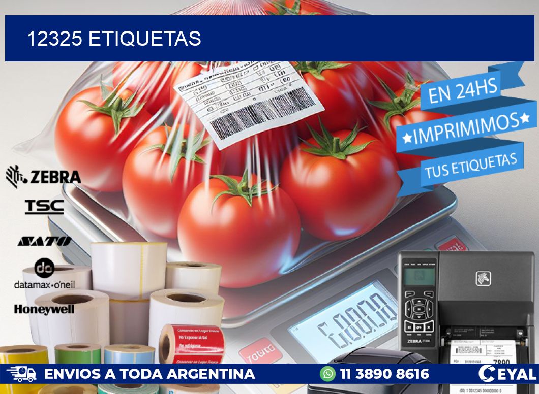 12325 ETIQUETAS