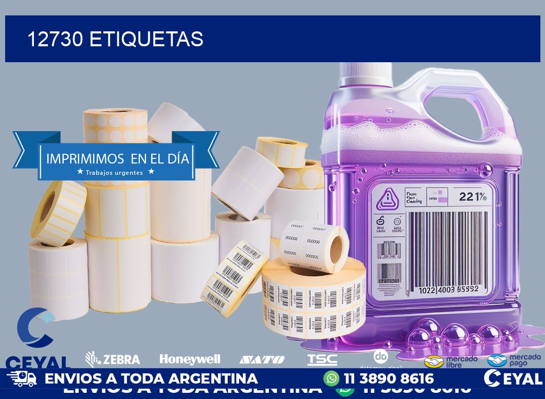 12730 ETIQUETAS
