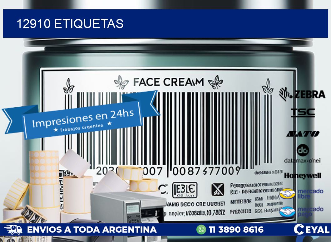 12910 ETIQUETAS