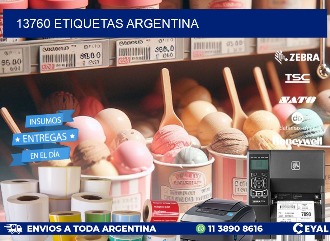 13760 ETIQUETAS ARGENTINA