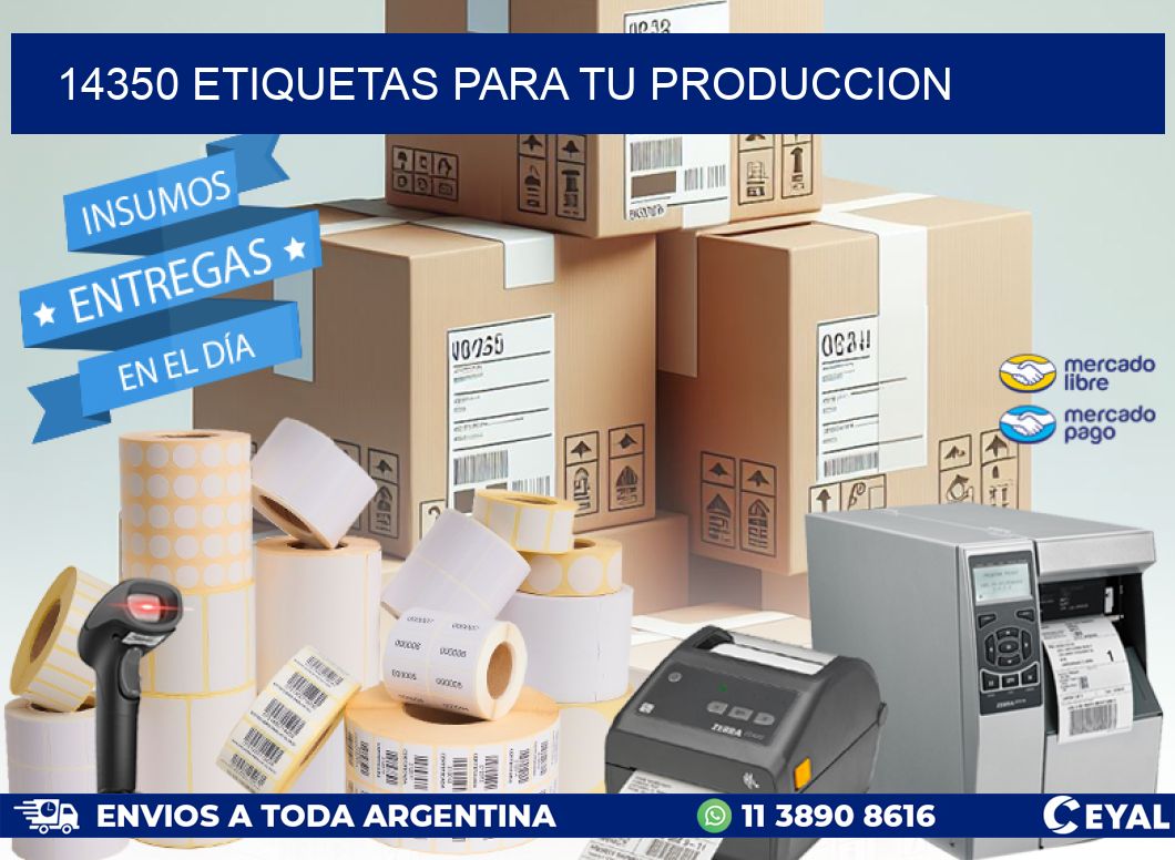 14350 ETIQUETAS PARA TU PRODUCCION