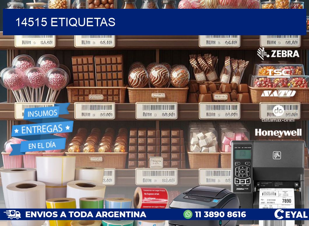14515 ETIQUETAS