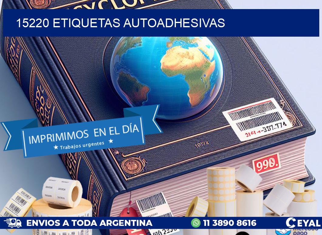 15220 ETIQUETAS AUTOADHESIVAS