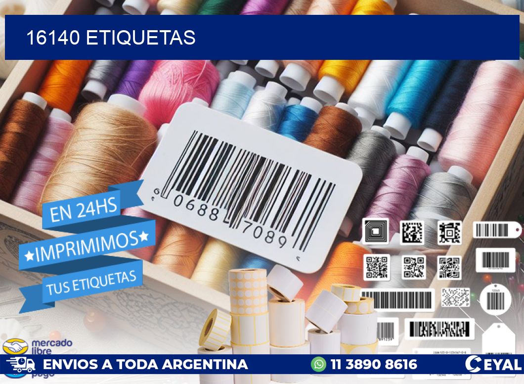 16140 ETIQUETAS