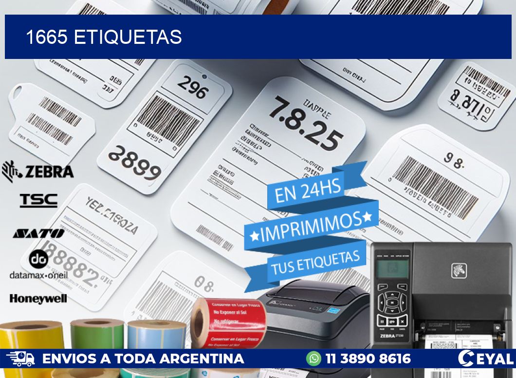 1665 ETIQUETAS