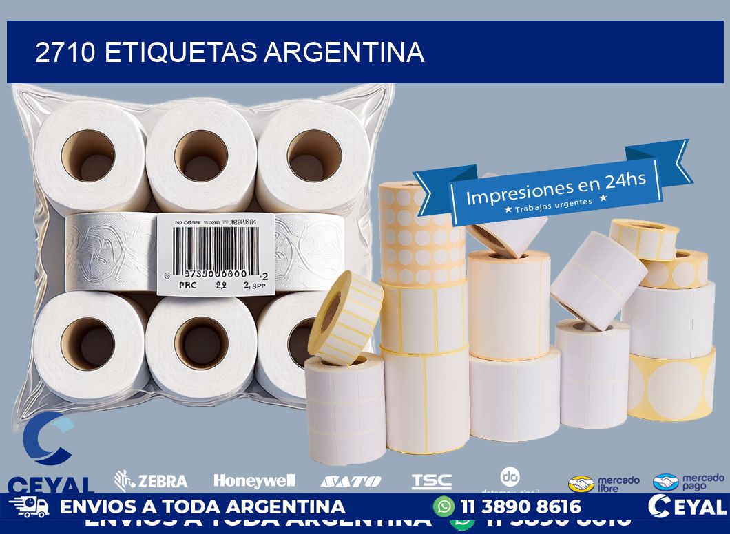 2710 ETIQUETAS ARGENTINA