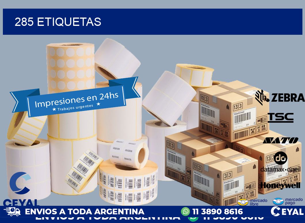 285 ETIQUETAS