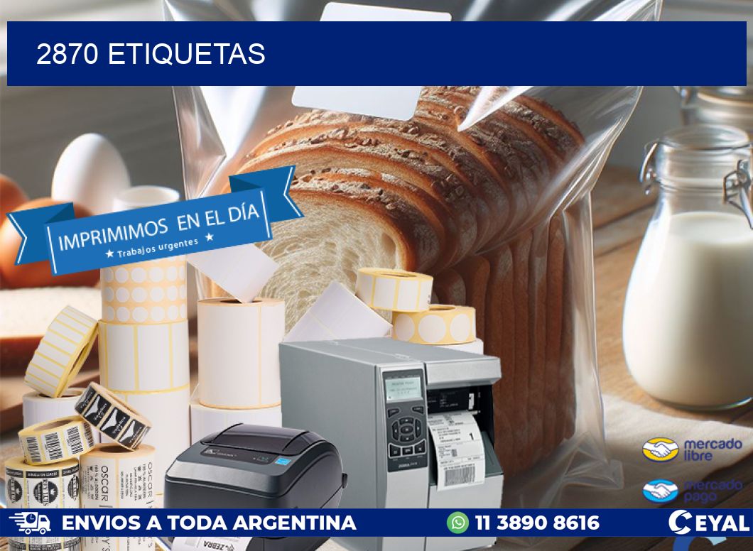 2870 ETIQUETAS