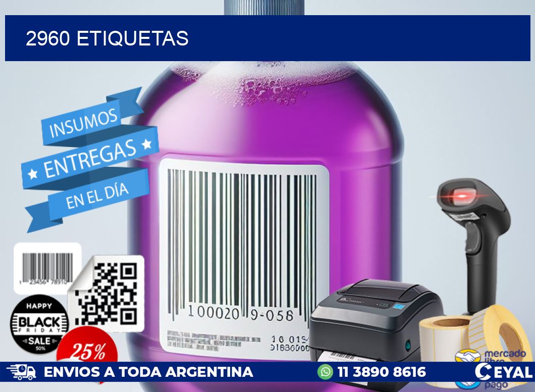 2960 ETIQUETAS