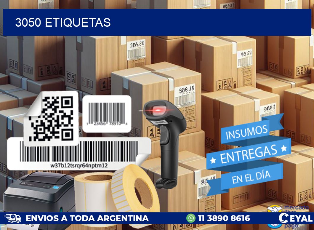 3050 ETIQUETAS