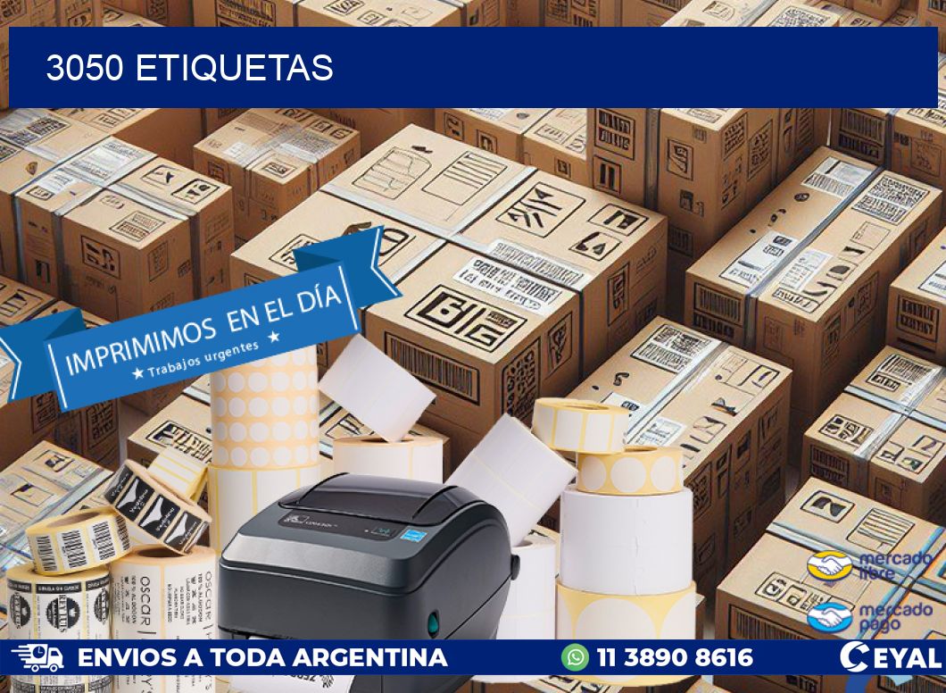 3050 ETIQUETAS