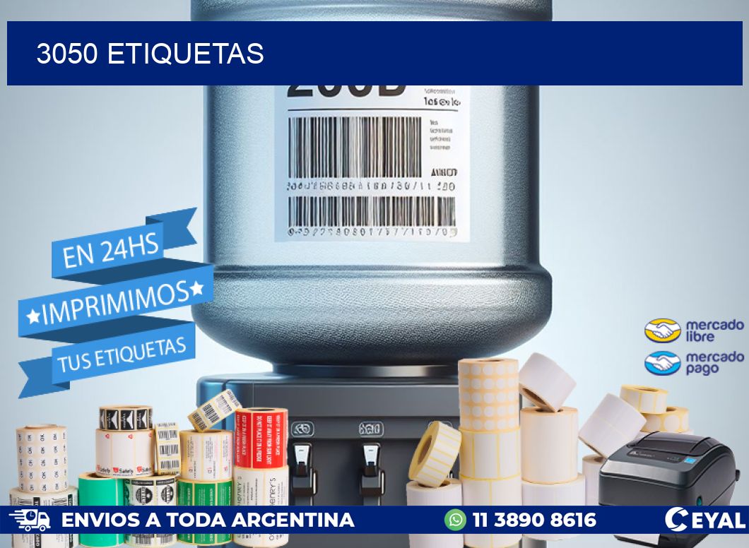3050 ETIQUETAS