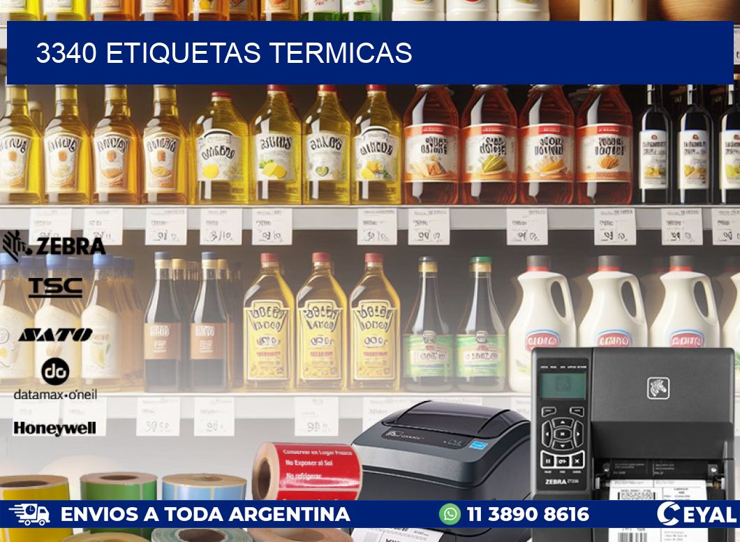 3340 ETIQUETAS TERMICAS