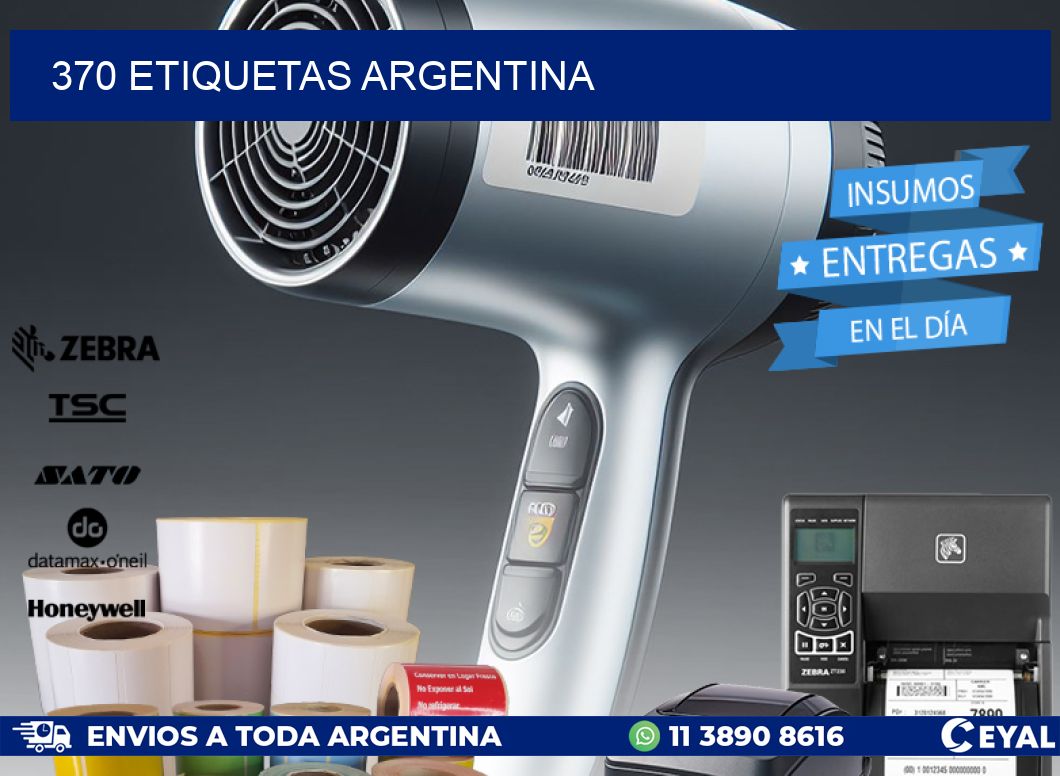 370 ETIQUETAS ARGENTINA