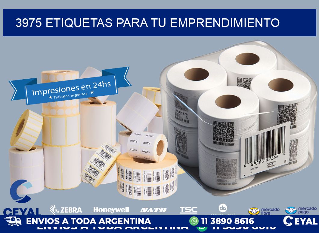 3975 ETIQUETAS PARA TU EMPRENDIMIENTO