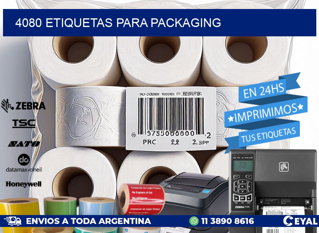 4080 ETIQUETAS PARA PACKAGING