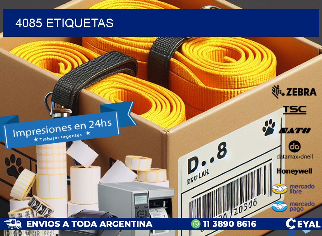4085 ETIQUETAS