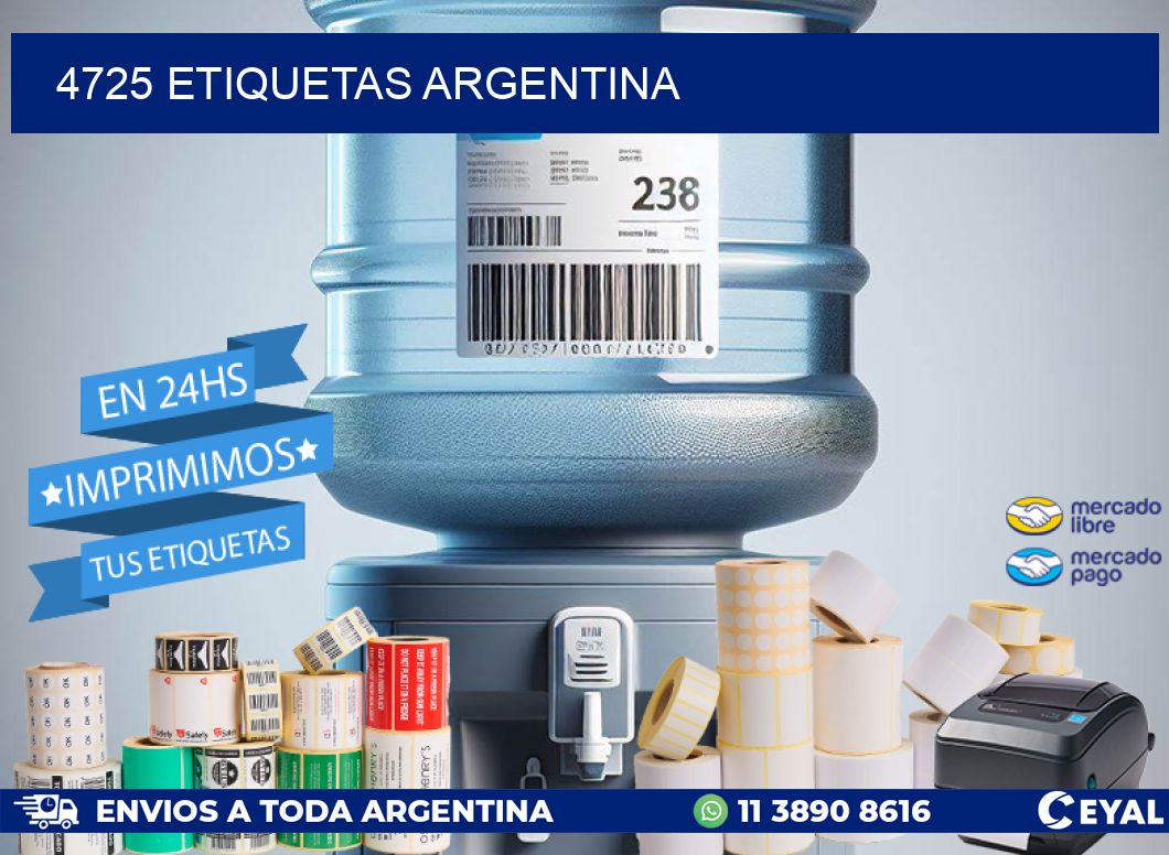 4725 ETIQUETAS ARGENTINA
