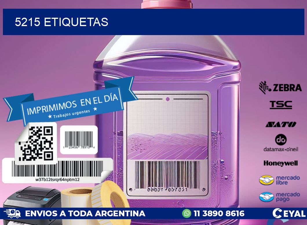 5215 ETIQUETAS