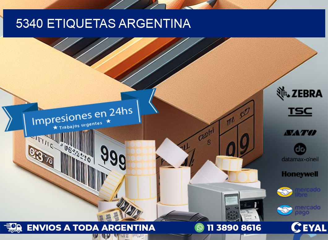 5340 ETIQUETAS ARGENTINA