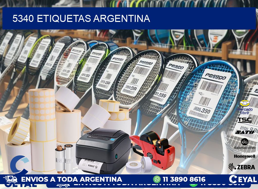 5340 ETIQUETAS ARGENTINA
